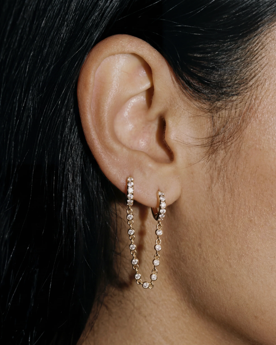 Maren Double Hoop Chain
